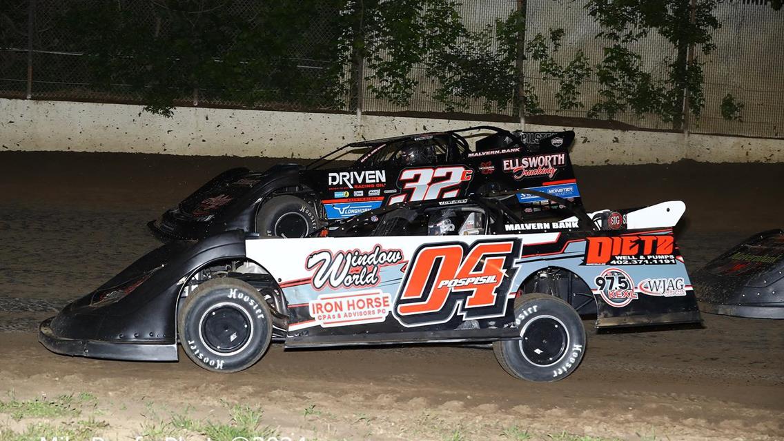 Central Missouri Speedway (Warrensburg, MO) – Malvern Bank West Series – Cliff Harris Memorial – May 18th, 2024. (Mike Ruefer Photo)