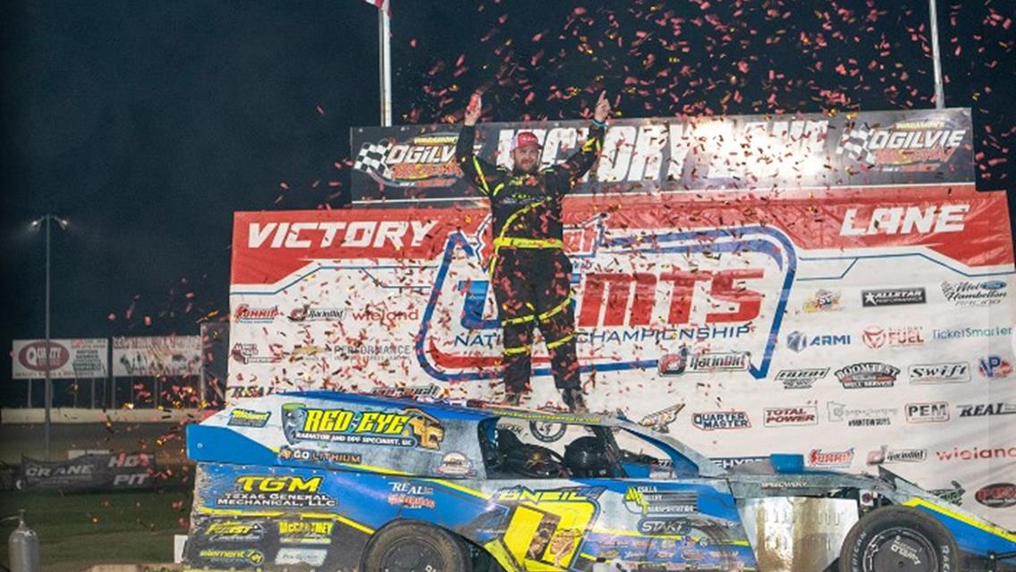 Jake O&#39;Neil Wins His 2nd Feature of the Weekend as the 4th Annual Mod Wars Wrapped Up Saturday Night at Wagamon&#39;s Ogilvie Raceway