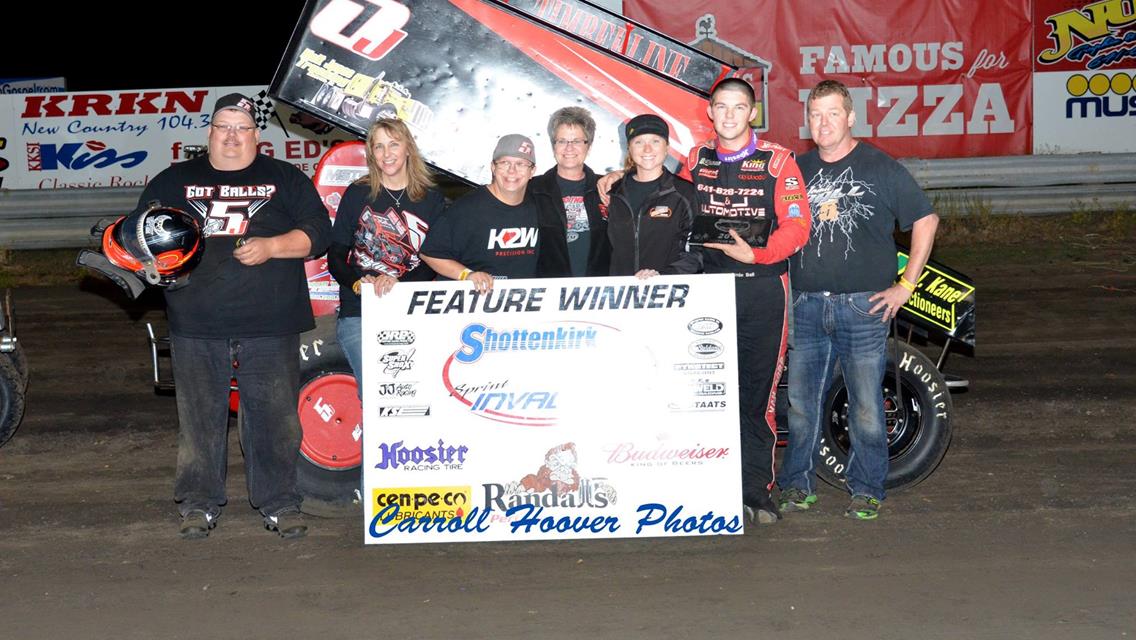 Ball and Kline Drive White Lightning Motorsports into Victory Lane
