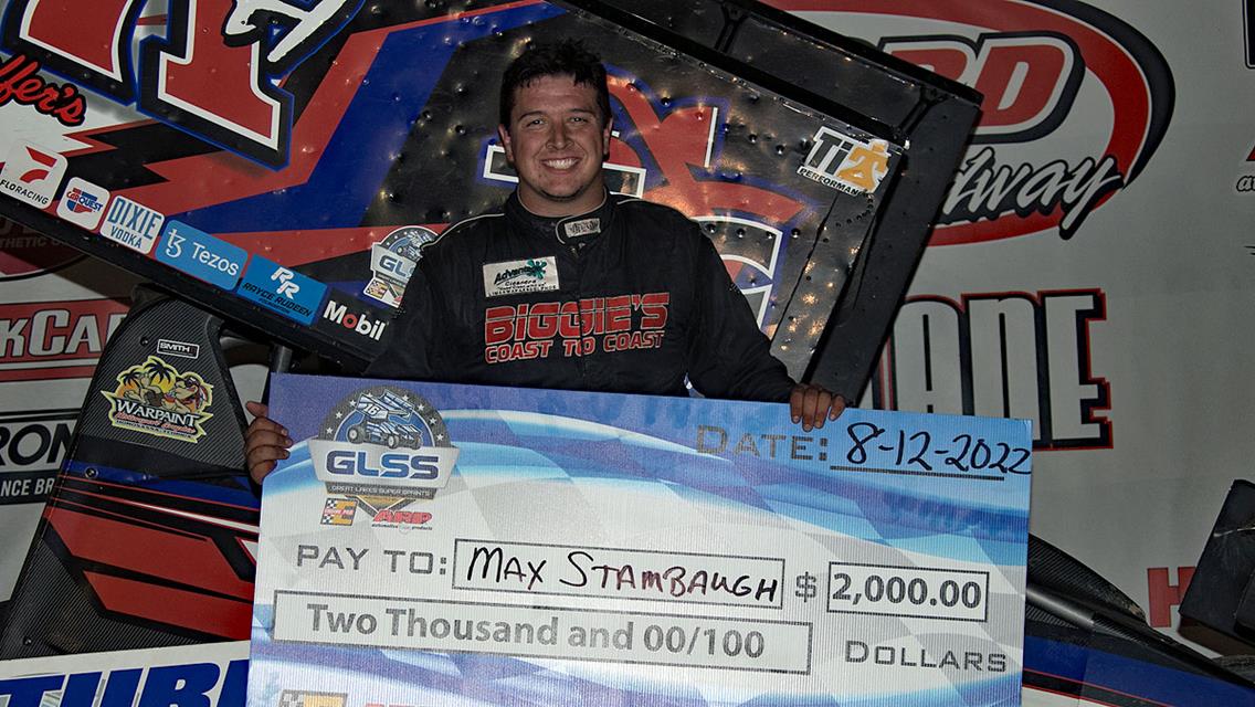 STAMBAUGH GOES TWO FOR TWO