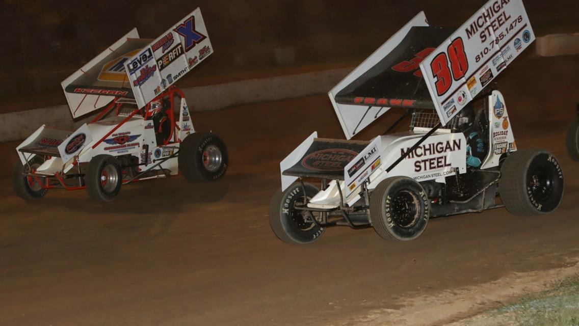 JAY STEINEBACH WINS FIRST EVER FEATURE ON THE LAST POINTS RACE