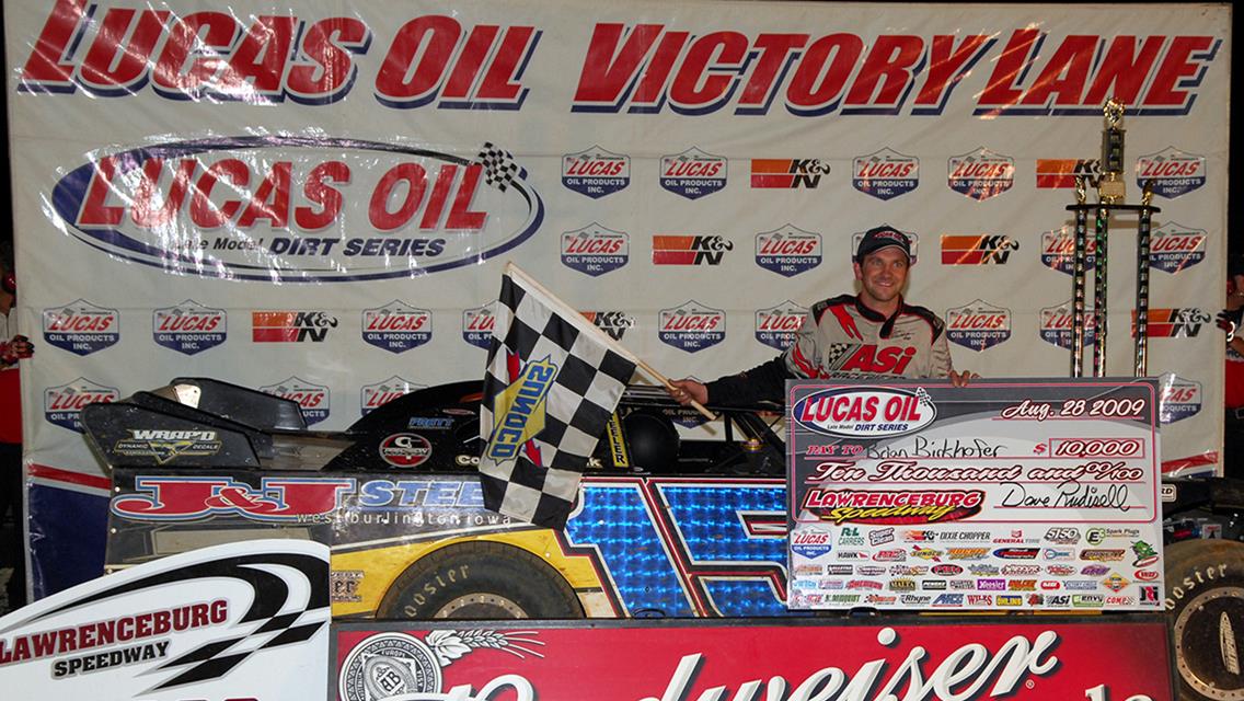 Brian Birkhofer Wins Fourth Series Event of the Year on Friday Night at Lawrenceburg Speedway