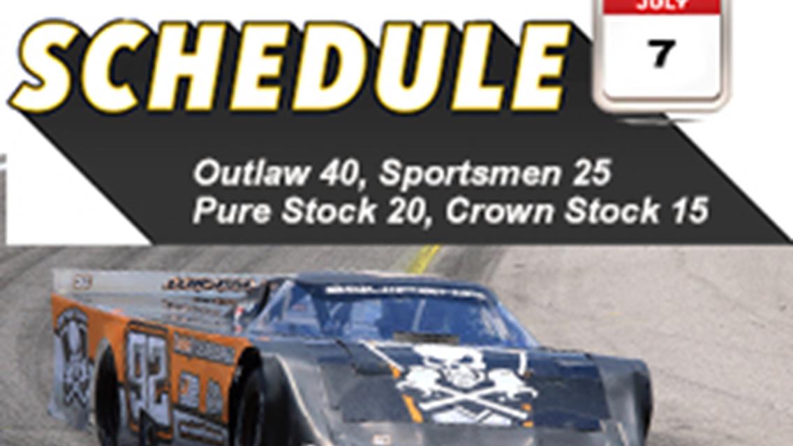 SCHEDULE SET FOR NEXT EVENT.