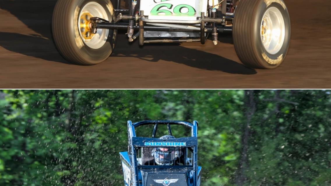 Macon and Courtney Ready for Quadruple Duty Saturday in 4-Crown at Eldora
