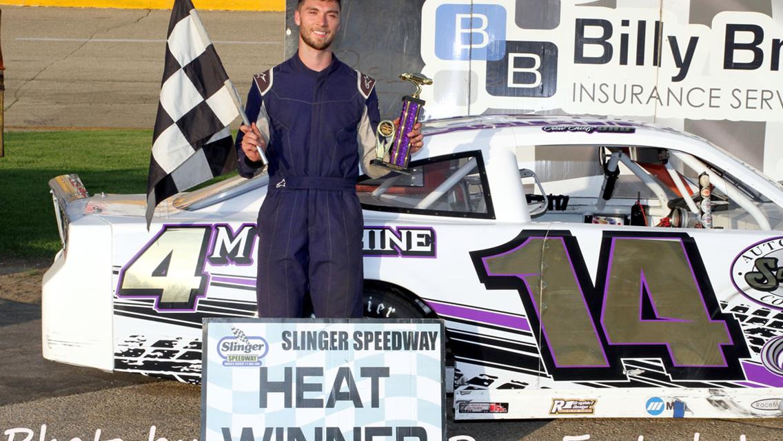 Two in a row for Apel on PMF Night at Slinger