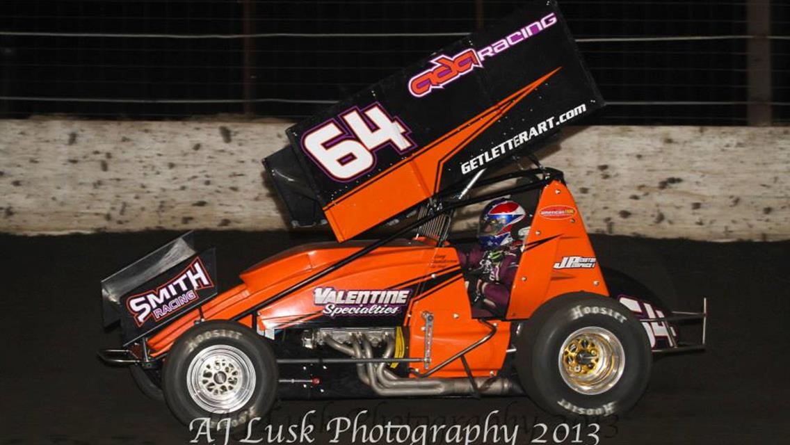 Greg Drove Big Sprint Car To Finish 5th!