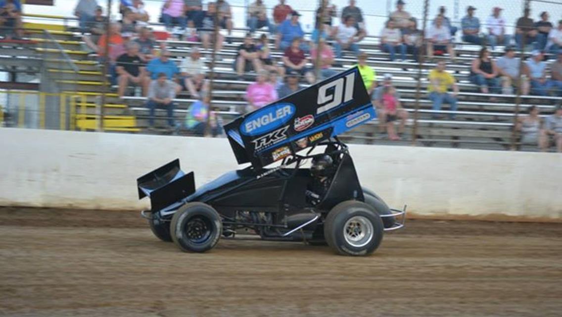 Thomas Tallies Top-Five Before Rainout