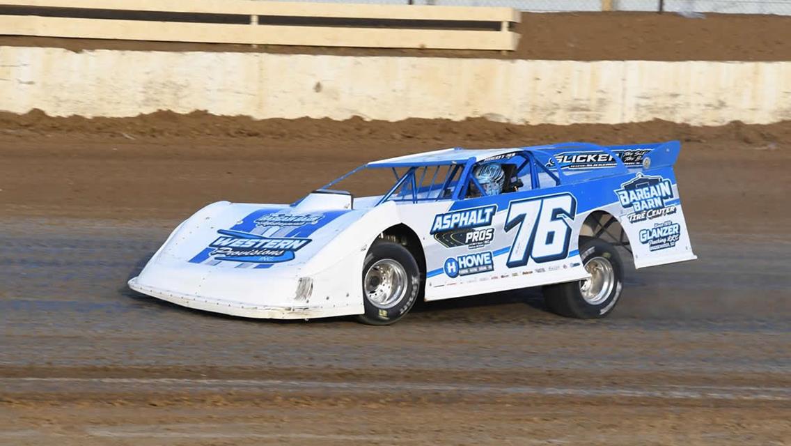 34 Raceway (West Burlington, IA) - Lucas Oil MLRA - Slocum 50 - April 16th-17th, 2021. (Todd Healy photo)