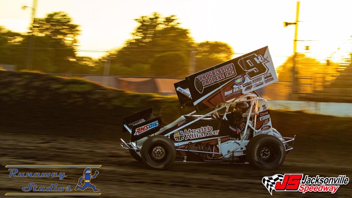 Kyle Schuett Wins Heat Race and Nearly Garners Season-Best Outing at Jacksonville Speedway