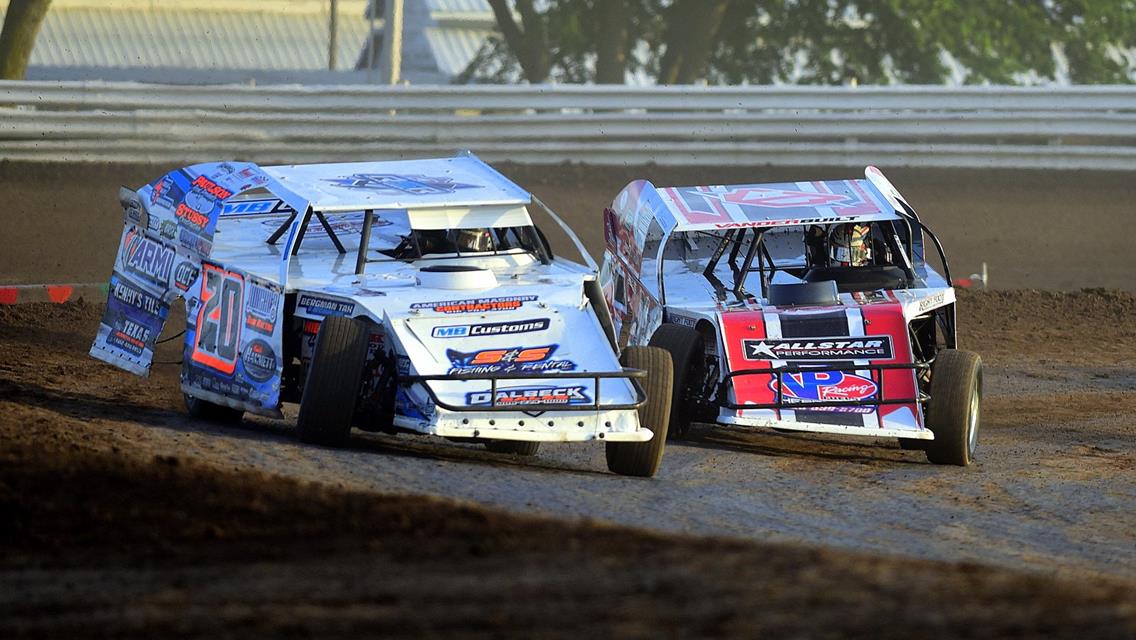 Belleville High Banks (Belleville, Kan.) – United States Modified Touring Series – Belleville Dirt Nationals – June 10th, 2022. (Todd Boyd photo)