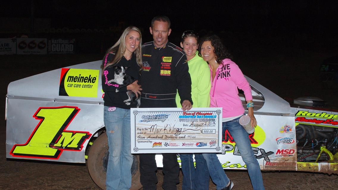 Mark Wauge Wins CGS Modified Nationals Race Of Champions; Deatherage Victorious In Hornet Feature