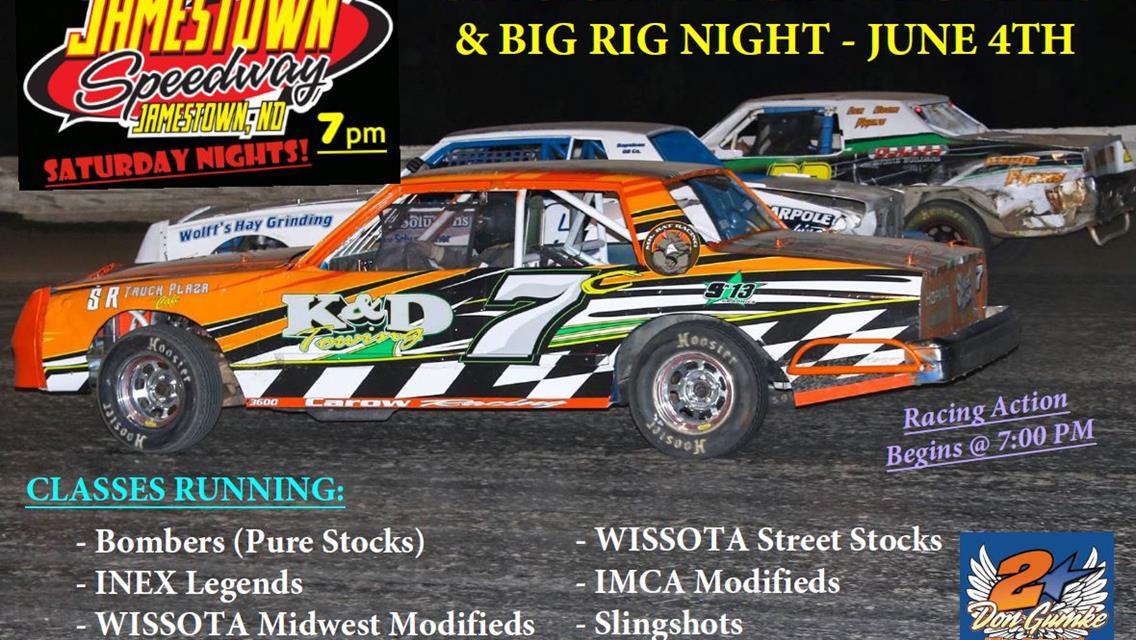 Saturday Night Thunder &amp; Big Rig Night - June 4th