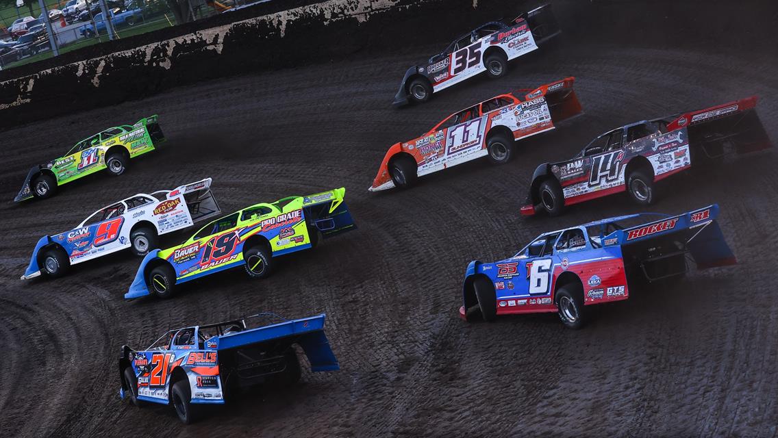 Fairbury Speedway (Fairbury, IL) – Castrol FloRacing Night in America – May 14th, 2022. (Josh James Artwork)