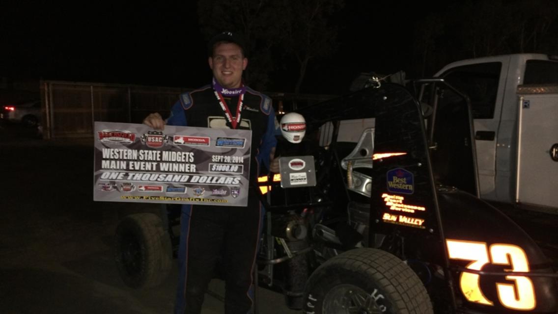 MARCHAM MARCHES TO BAKERSFIELD MIDGET WIN
