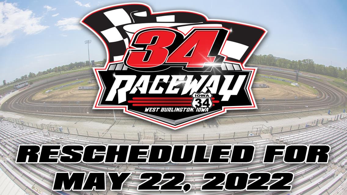 34 Raceway Postponed Until Sunday After Persistent Rains