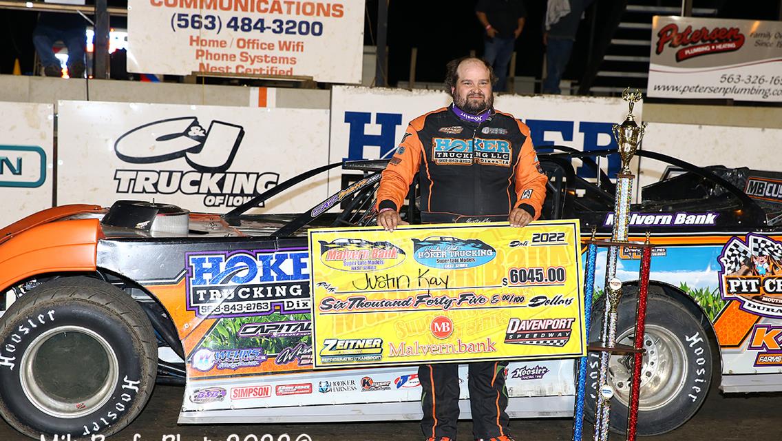 Justin Kay wins 45th Yankee Dirt Track Classic at Davenport