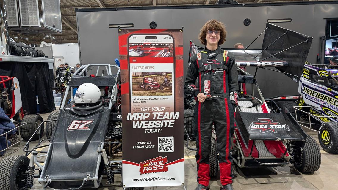 Phillips attends Tulsa Shootout at Tulsa Expo Raceway