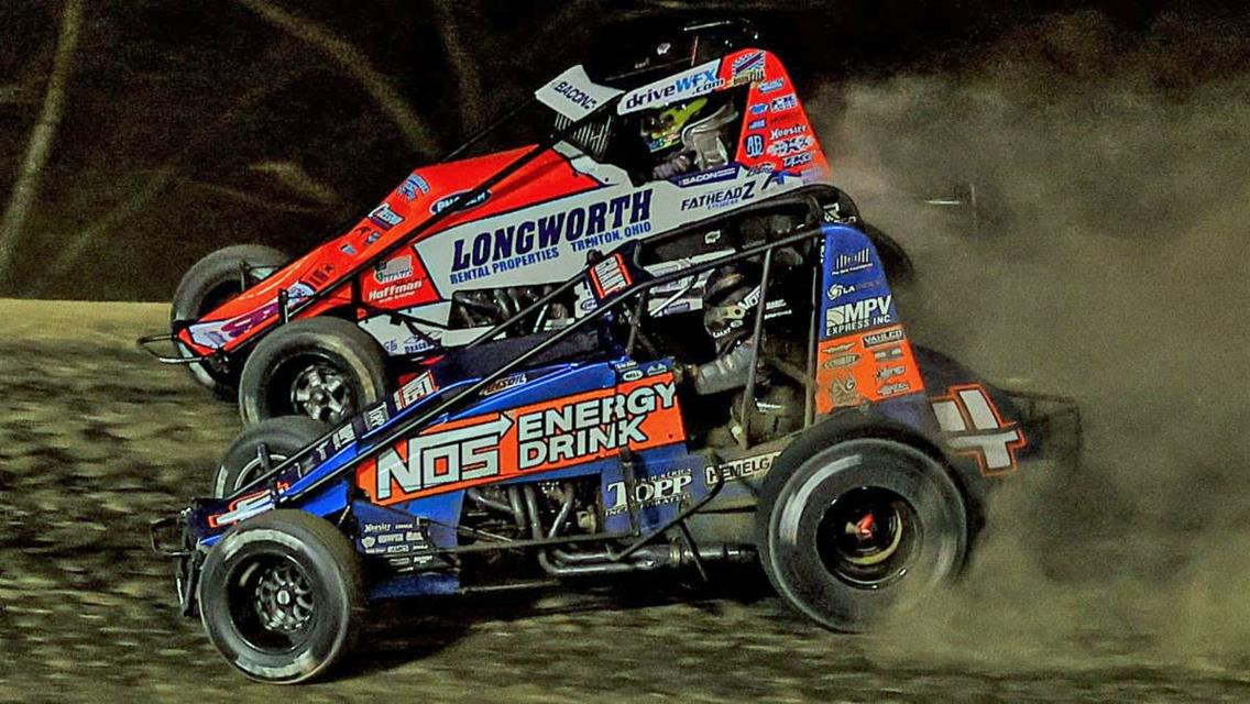 Bacon Gets Back into the USAC Sprint Win Column