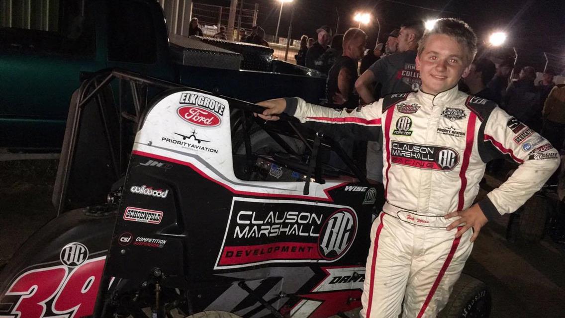 CMR Development Driver, Zeb Wise, Scores $5,000 Triumph at US-24 Speedway’s Big Dance!