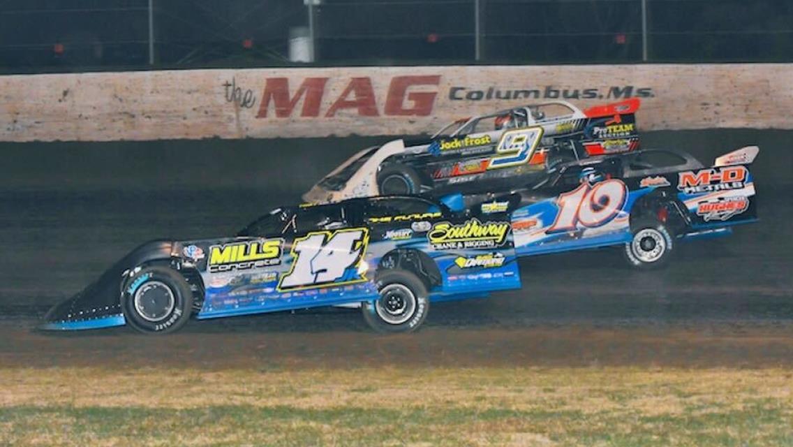 Magnolia Motor Speedway (Columbus, MS) – Crate Racin&#39; USA – November 11th-12th, 2022 – (Dirt Scenes photo)