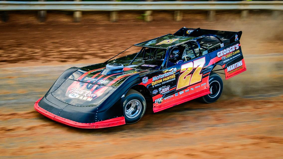 Trever Feathers Rallies for Podium Finish in Backup Car at Hagerstown