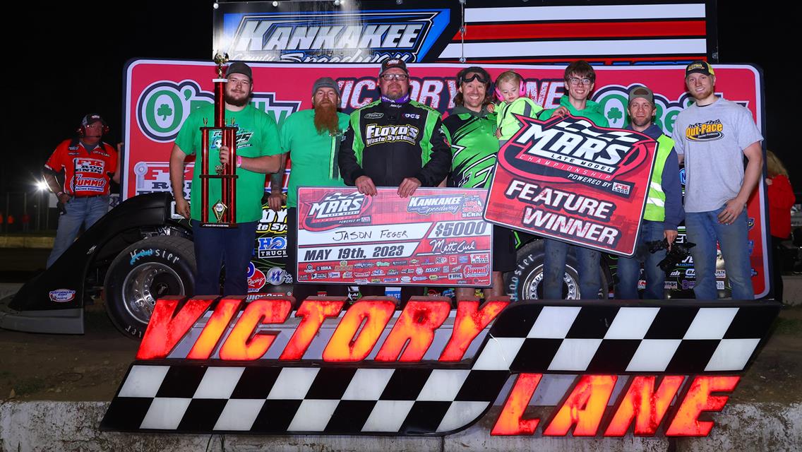 Kankakee County Speedway (Kankakee, IL) – MARS Late Model Championship – Big Daddy Scrap 40 – May 19th, 2023. (Josh James Artwork)