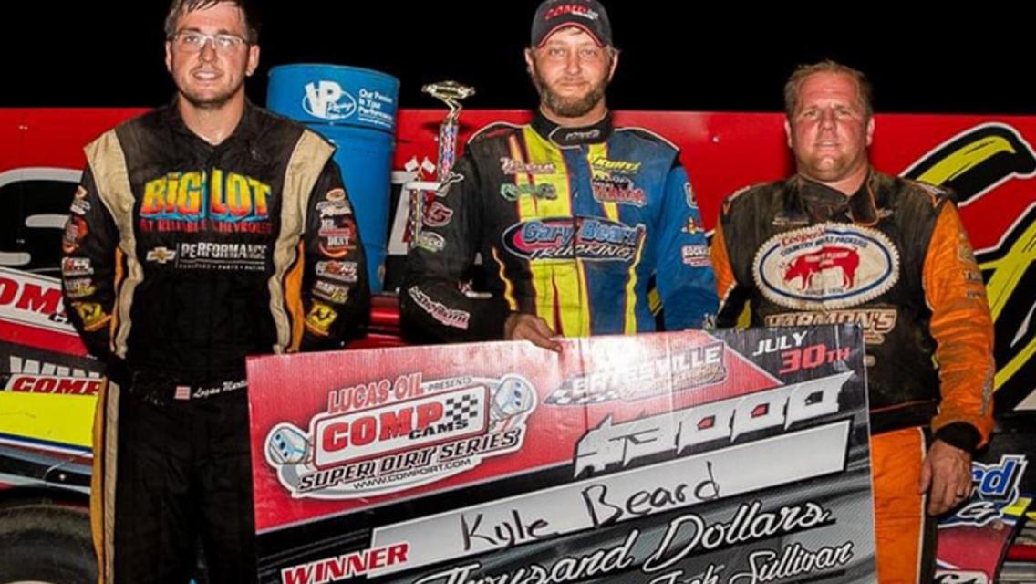 Kyle Beard Rides Last Lap Pass to Batesville CCSDS Checkers