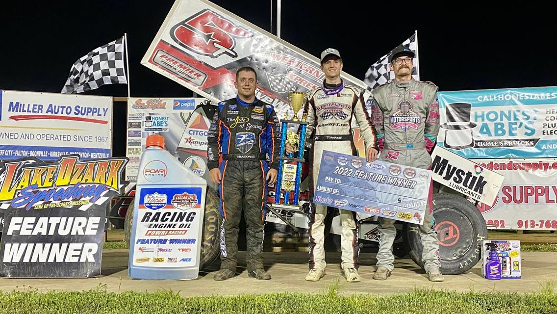 Lake Ozark Speedway (Eldon, MO) – Lucas Oil POWRi – June 11th, 2022.
