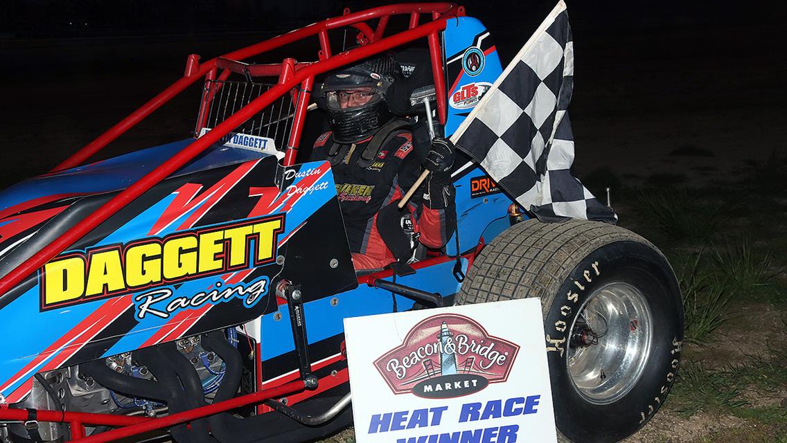 Lewis Charges from 10th to Win GLTS Feature at Crystal