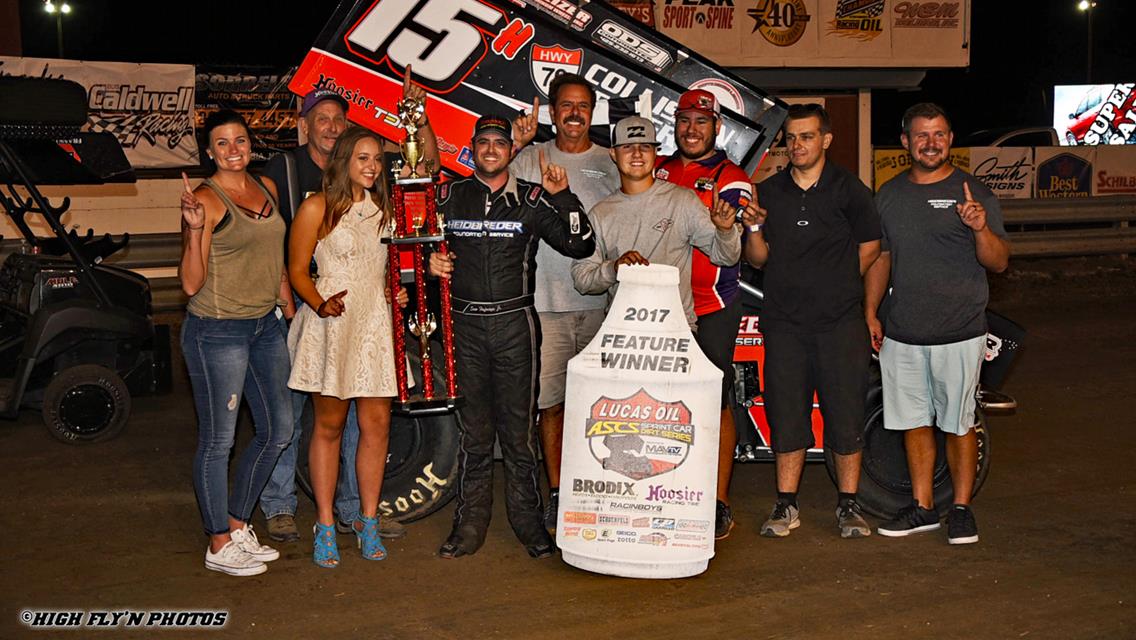 Sam Hafertepe, Jr. Dominates Lucas Oil ASCS At Missouri State Fair Speedway