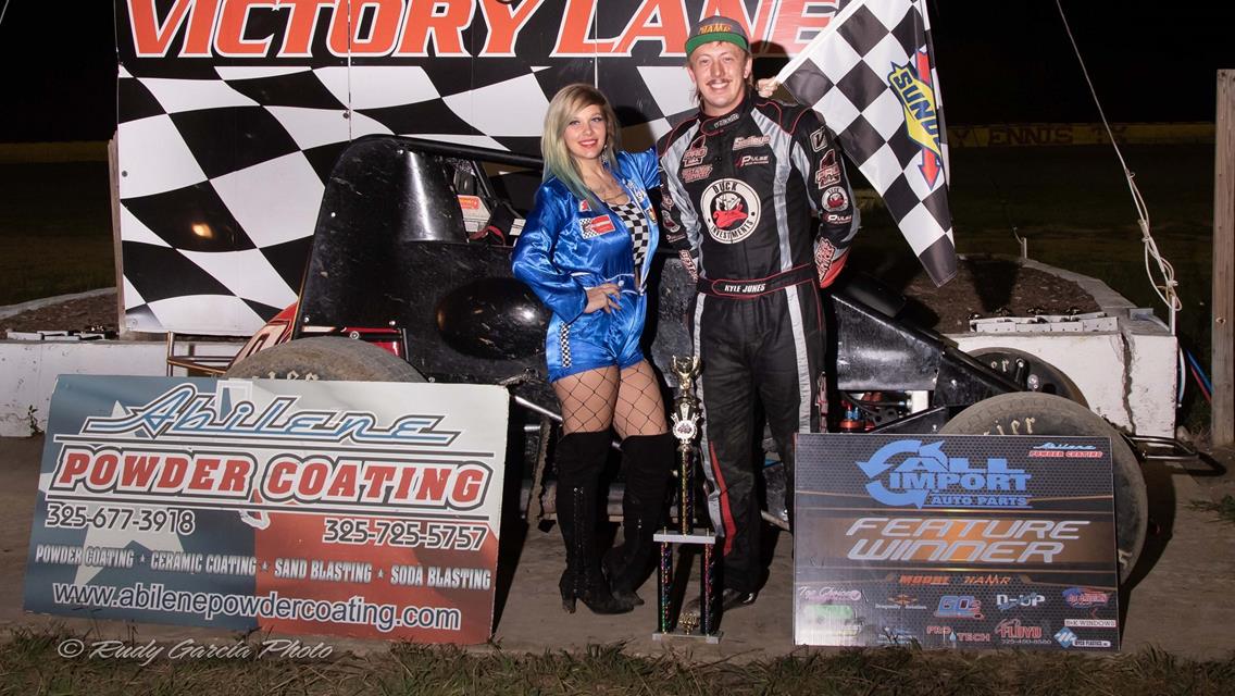 Kyle Jones Wins 2020 ASCS Elite Non-Wing Finale At Big O Speedway
