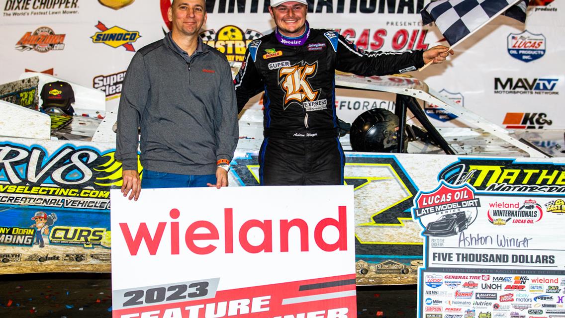 Winger Earns First Career Lucas Oil Victory at East Bay