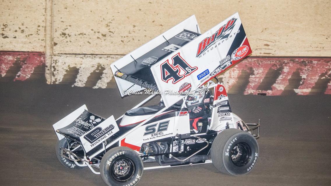 Scelzi Maneuvers From Back of Field Toward Top 10 Before Bad Luck at Stockton