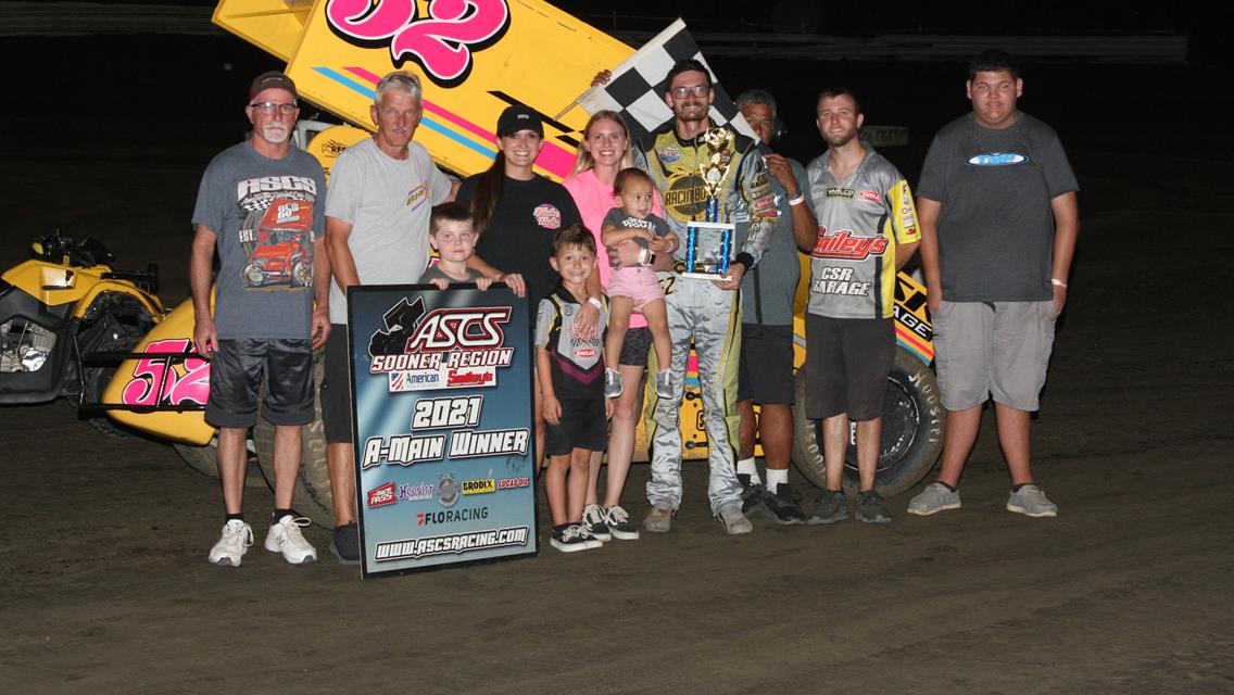 Blake Hahn Tops Sunday Showdown With ASCS Sooner Region At Creek County Speedway