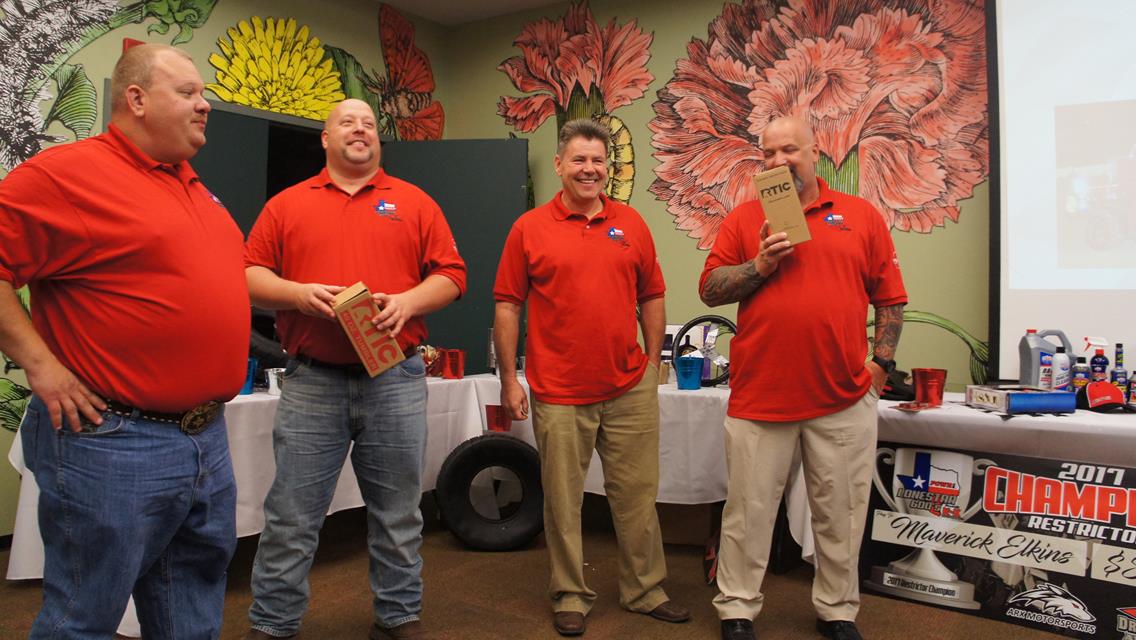 2017 Champions Crowned at The 4th Annual POWRi Lonestar 600 Banquet