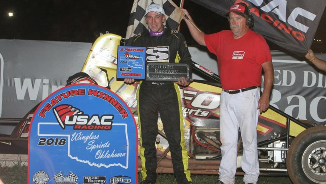 JOHNNY KENT WINS “RED DIRT DERBY”