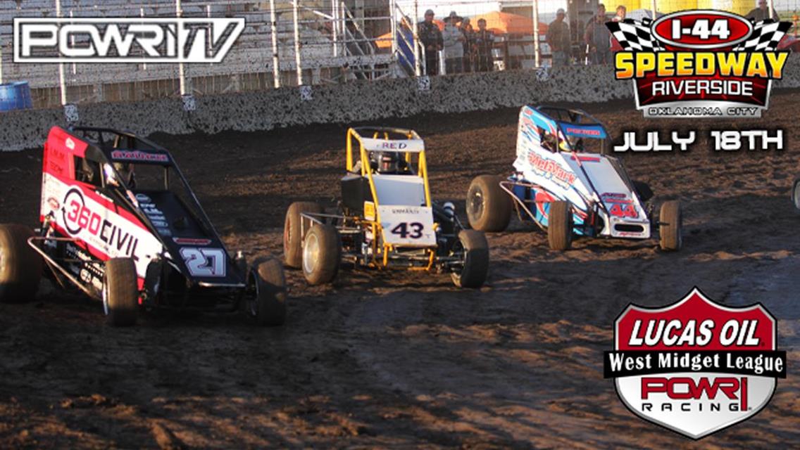 POWRi Lucas Oil West Midget League take on I-44 Riverside