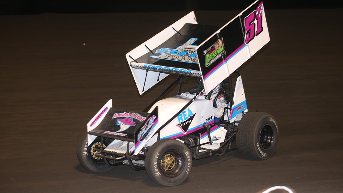 Amdahl takes 2, winning MSTS, IMCA sprints at I-90 Speedway