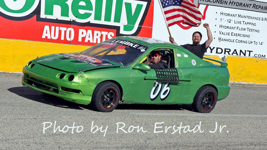 Casey Johnson scores first Super Late Model Feature win in WABAM 75