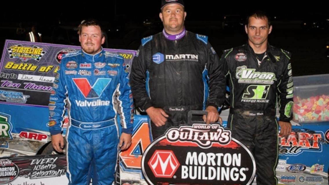 Brandon Sheppard finishes second at Stateline Speedway