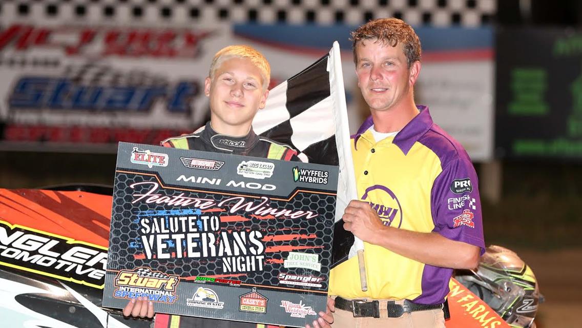 Ward Visits Victory Lane at SIS