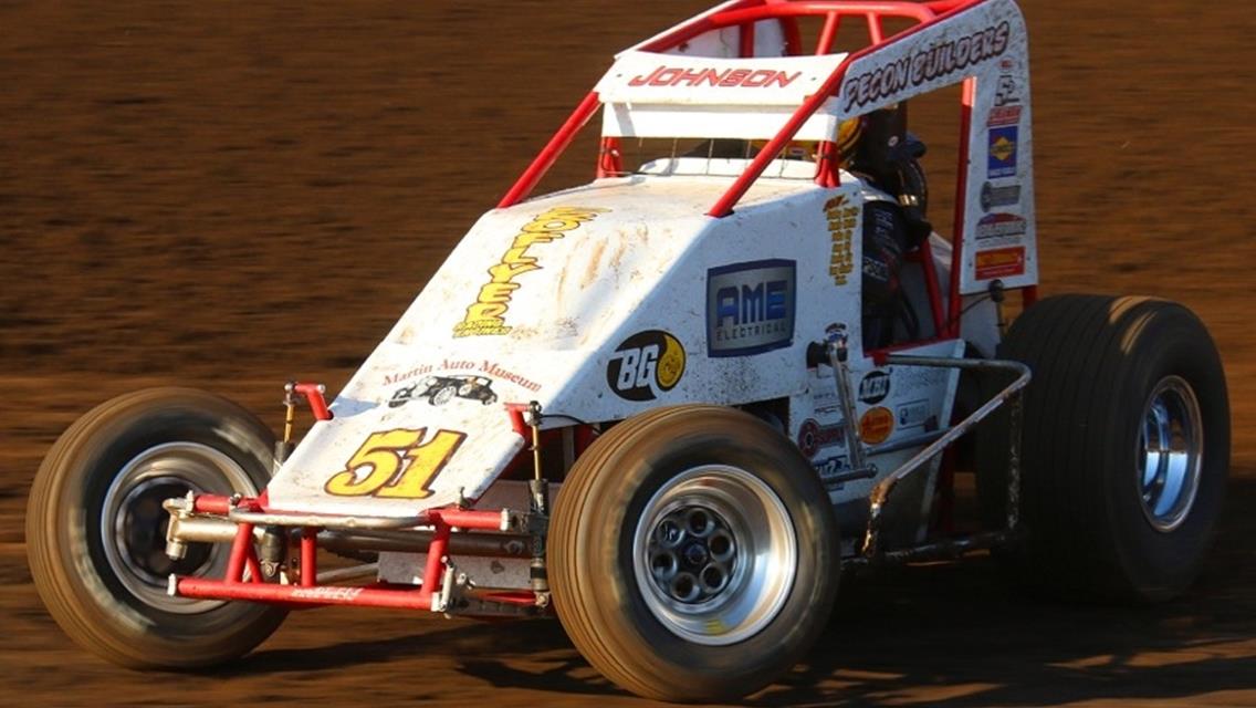 R.J. JOHNSON REPEATS AS PERRIS USAC/CRA WINNER