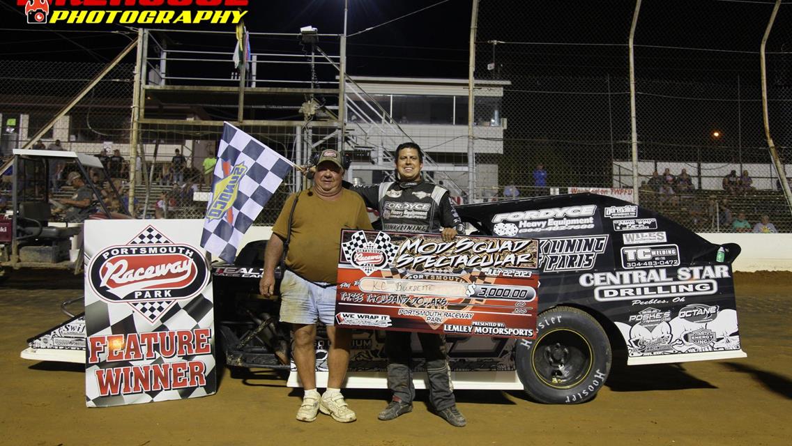 Burdette Claims Mod Squad Spectacular Win; Duncan, Melvin and Colley Also Score