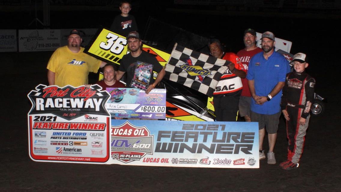 Flud, Benson and Carroll Capture Lucas Oil NOW600 Pete Frazier Memorial Victories at Port City Raceway