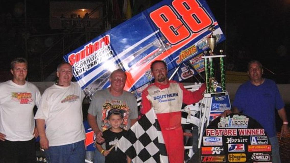 Crawley grabs O?Reilly USCS Speedweek Round Two at Greenville Speedway