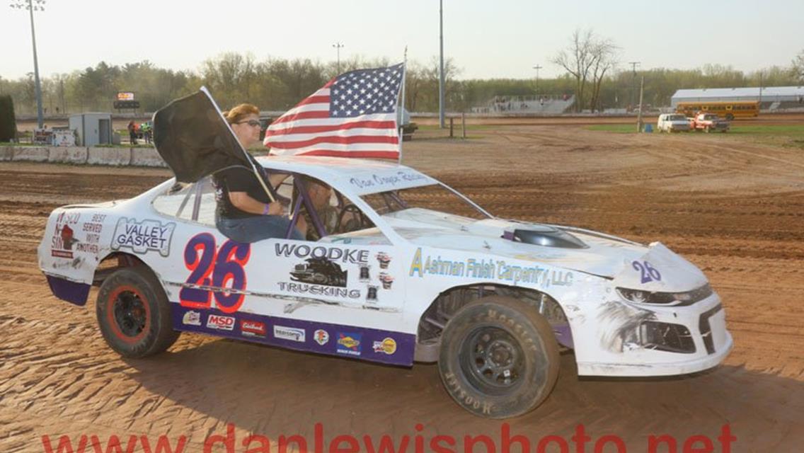 Fletcher Takes Street Stock Opener at Outagamie Speedway