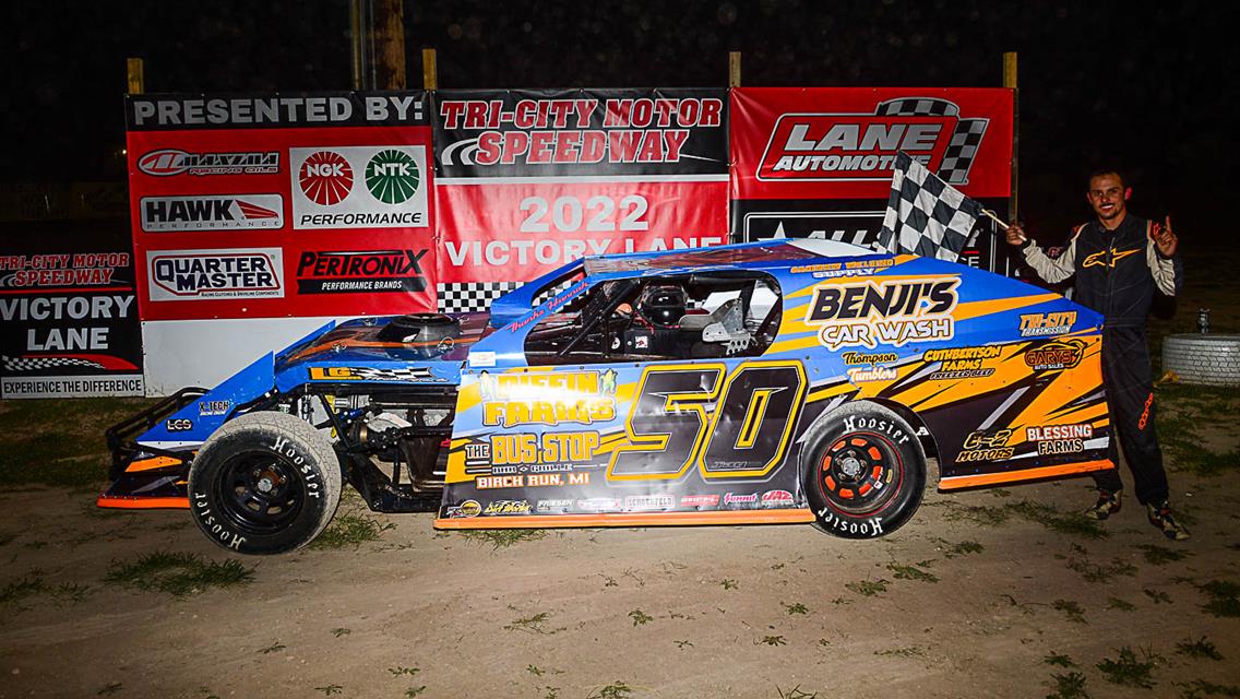 Mike Vandermark Jr. Takes ALLSTAR Performance Challenge Series Win at Tri-City Motor Speedway