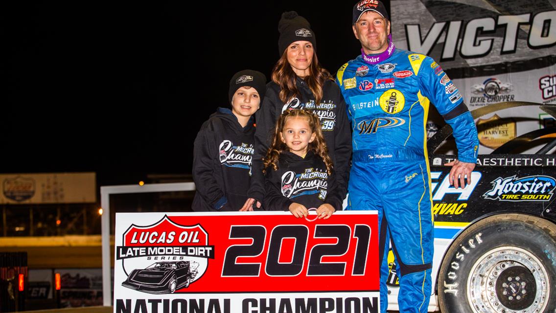 Tim McCreadie Crowned 2021 Lucas Oil National Champion