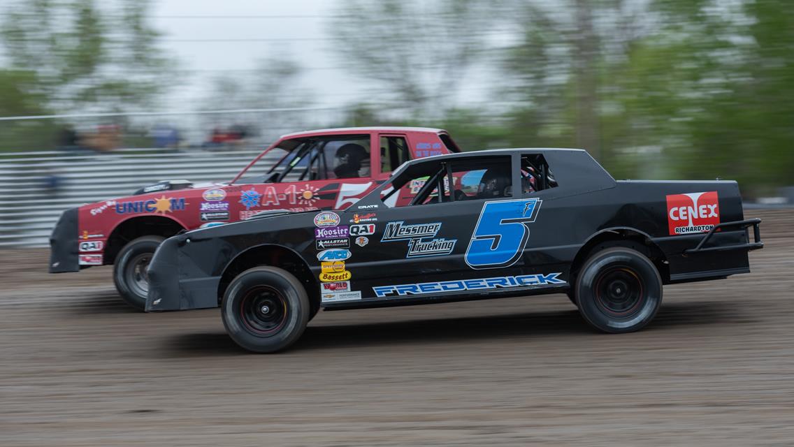 FREDERICK FINDS VICTORY LANE AT DACOTAH SPEEDWAY