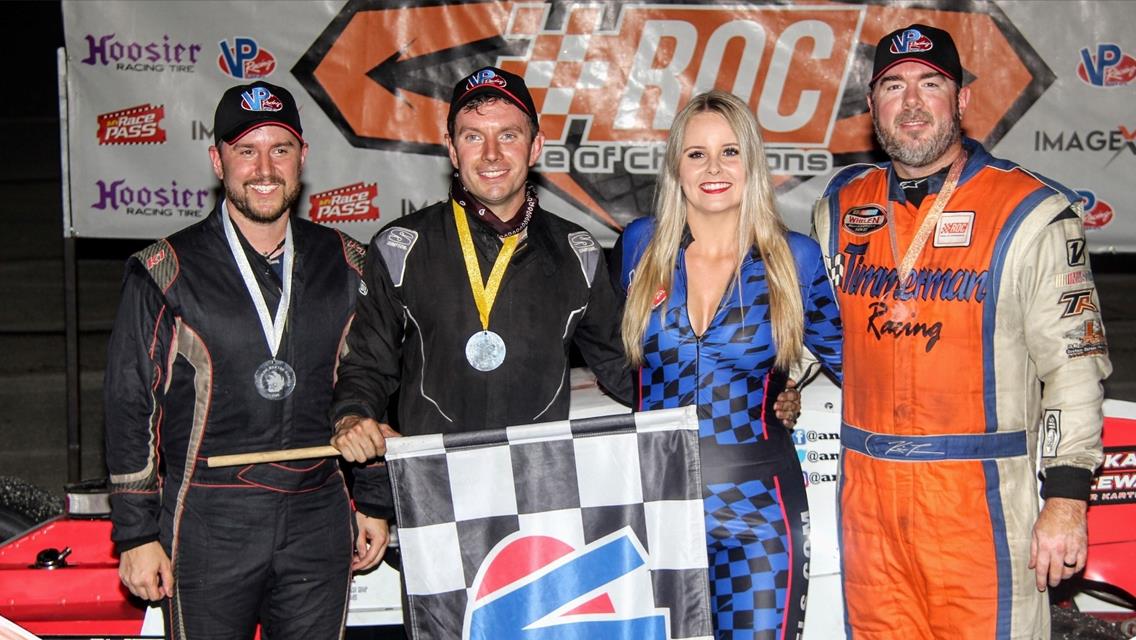 ANDY JANKOWIAK &amp; JOE MANCUSO SHARE “BUD 100” LAURELS IN RACE OF CHAMPIONS COMPETITION AT HOLLAND INTERNATIONAL SPEEDWAY